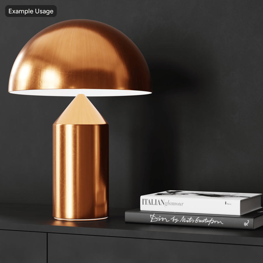 Shiny Bronze Metal Texture
