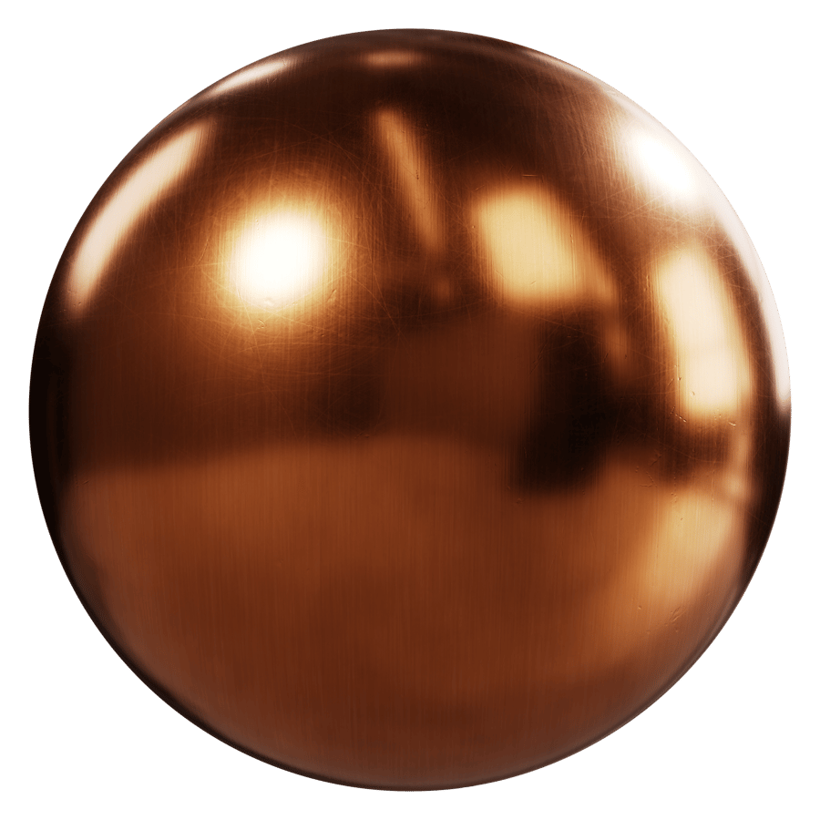 Shiny Bronze Metal Texture