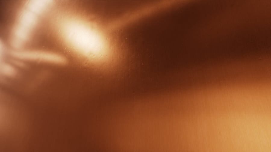 Shiny Bronze Metal Texture