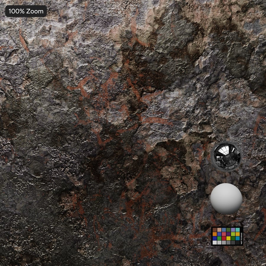 Heavily Corroded Metal Texture