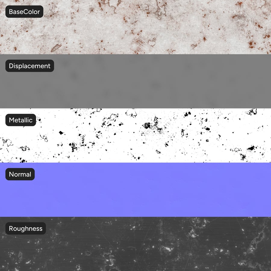Lightly Corroded Metal Texture