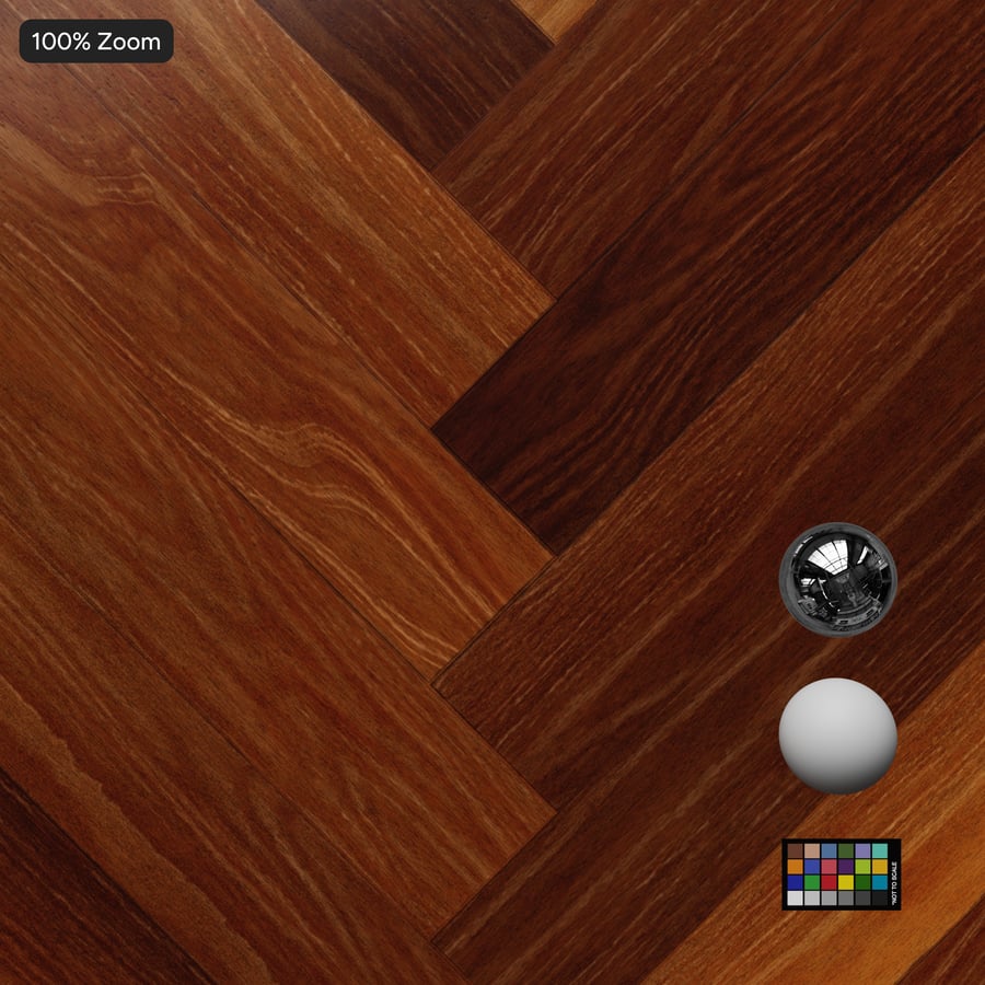 Textúra drevenej dosky z dubového dreva v tvare rybej kosti, teplá hnedá