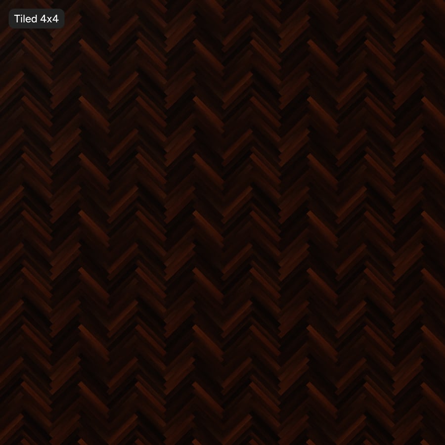 Tekstur Papan Kayu Oak Herringbone, Coklat Tua