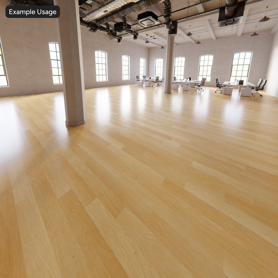 Oak Wood Board Texture, Blonde