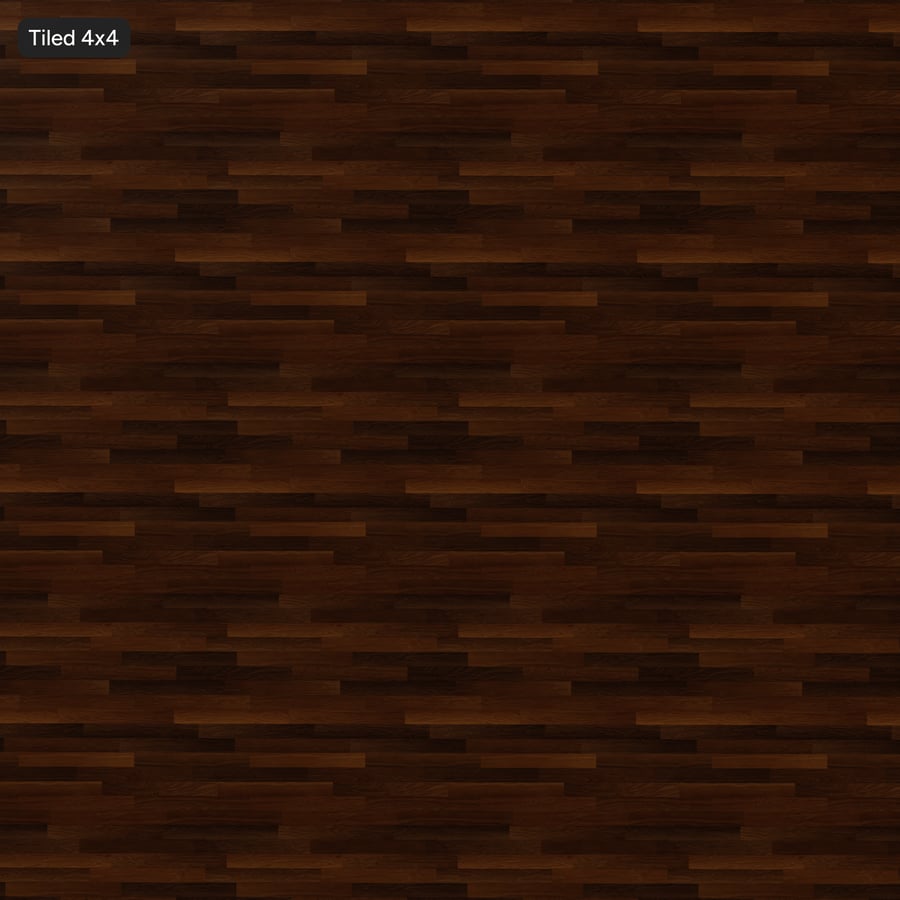 Oak Wood Board Texture, Dark Brown