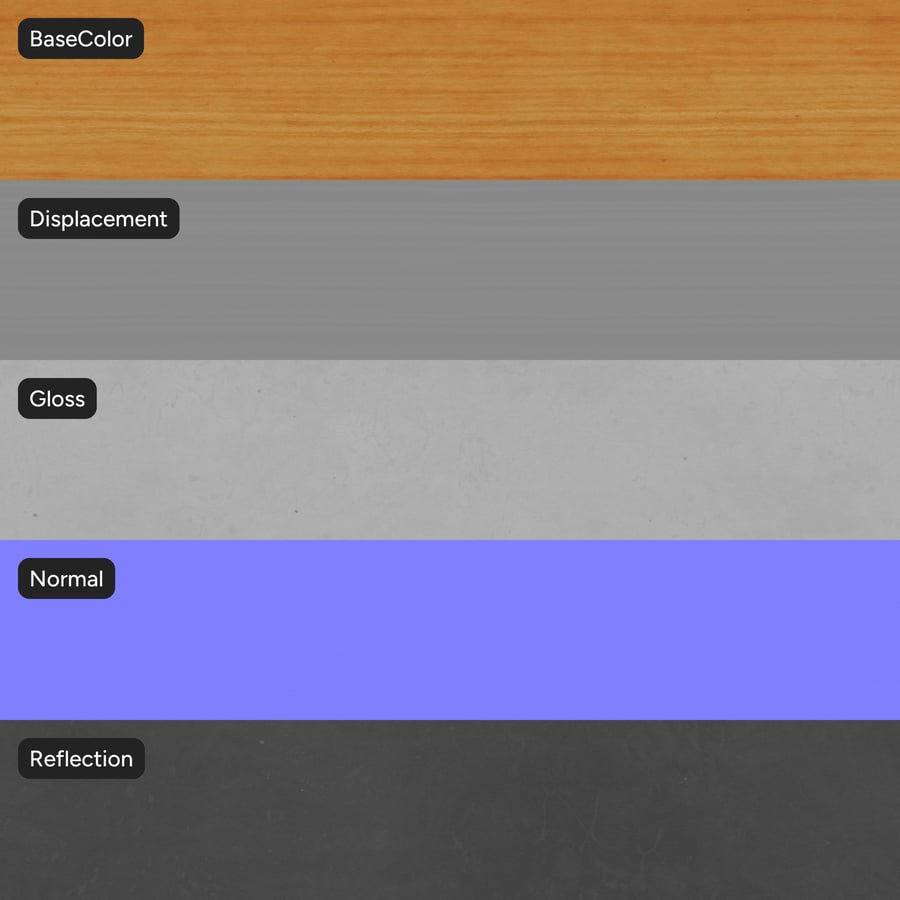 Textura dubové dýhy Slip Match, teplá hnědá