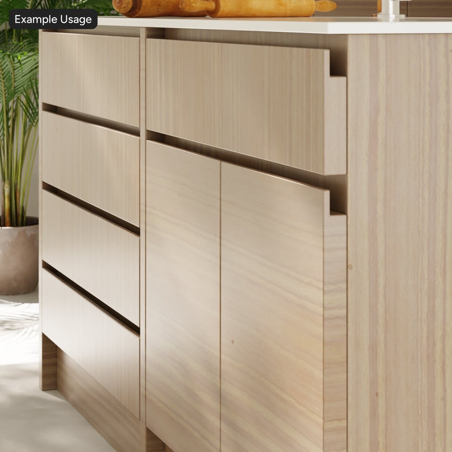 Okleina drewnopodobna Slip Match Oak, chłodny brąz