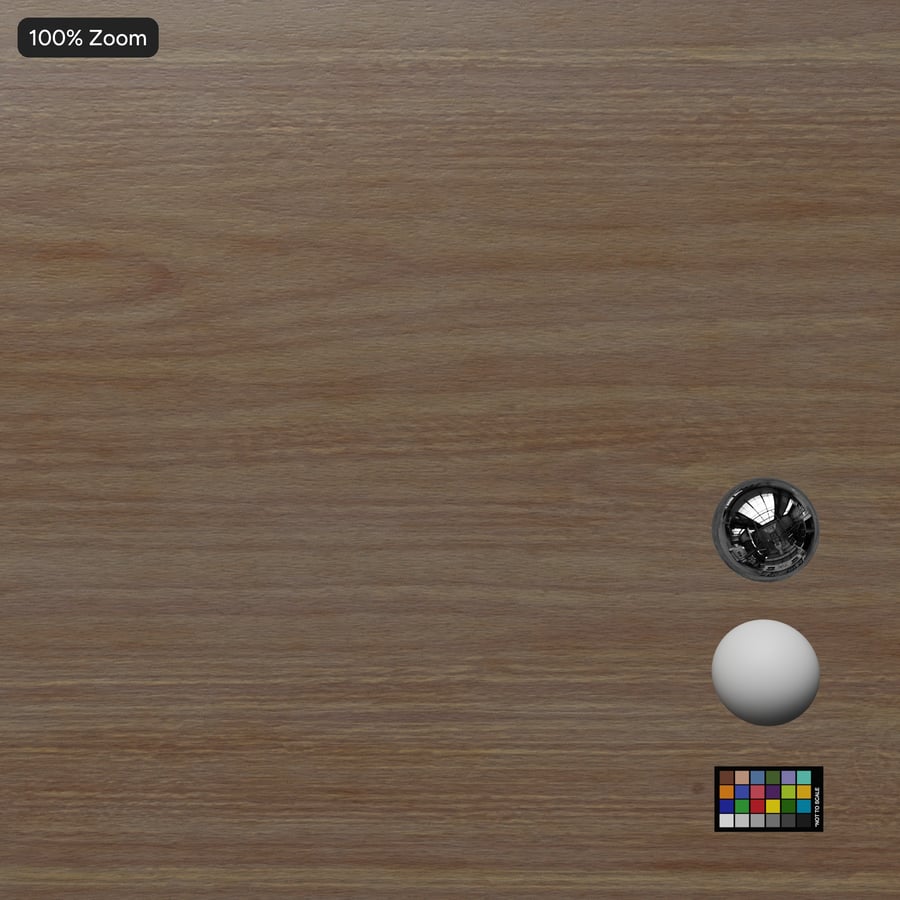 Random Match Oak Wood Veneer Texture, Cool Brown