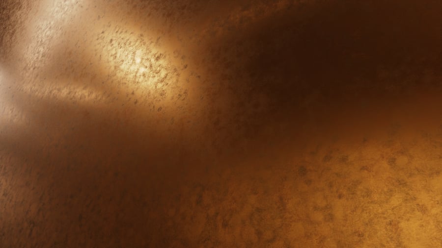 Dirty Copper Metallic Textur