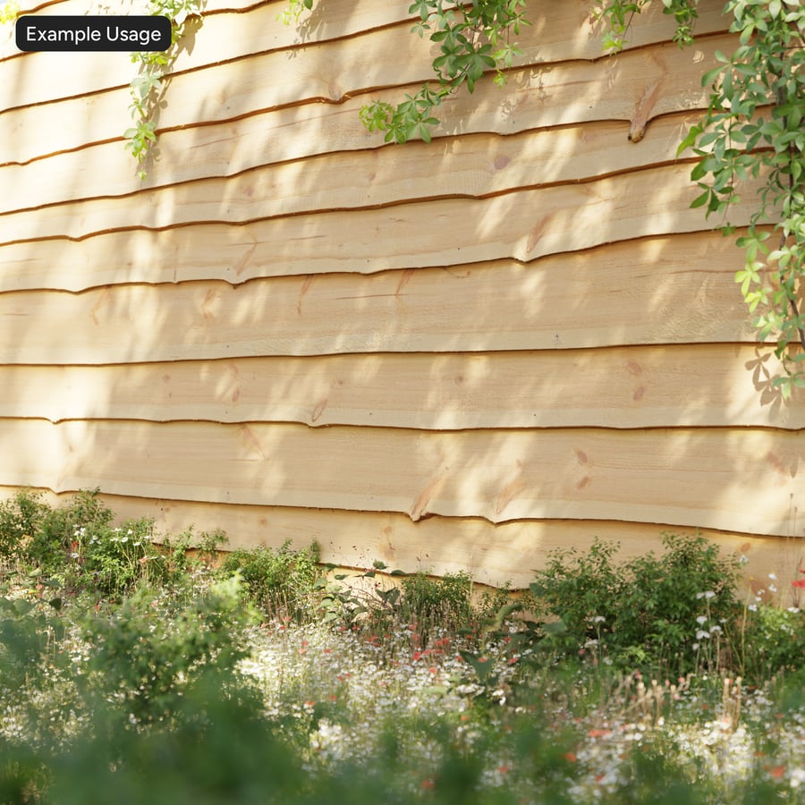 Light Natural Live Edge Wood Paneling Texture