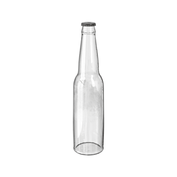 Modello di bottiglia di soda in vetro Emply