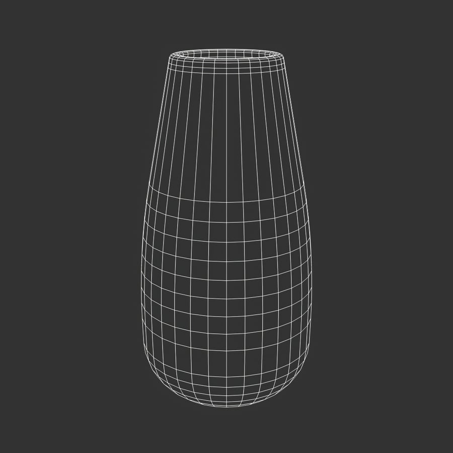 Modelo de vaso de cobre com nervuras