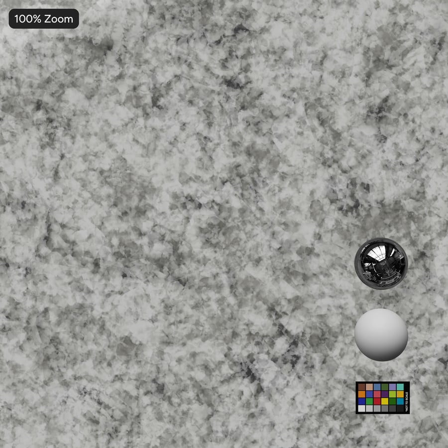 Polished Marble Stone Texture, Smoky Grey