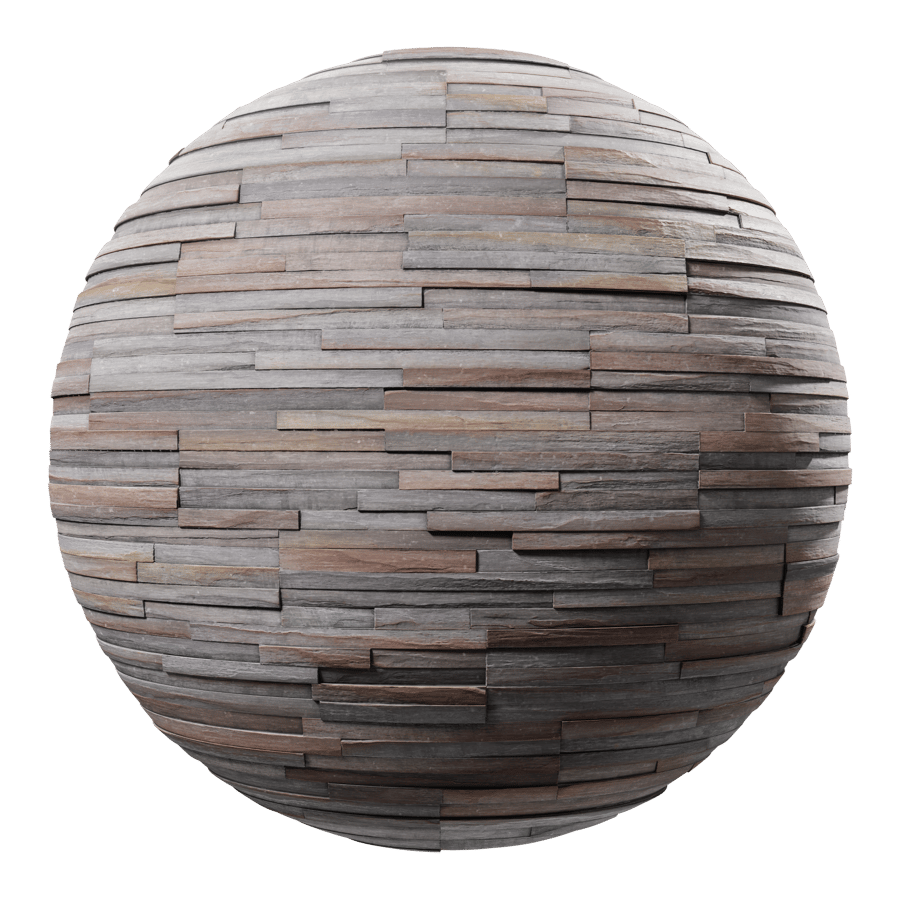 Smooth Amber Falls Ledger Stone Wall Texture