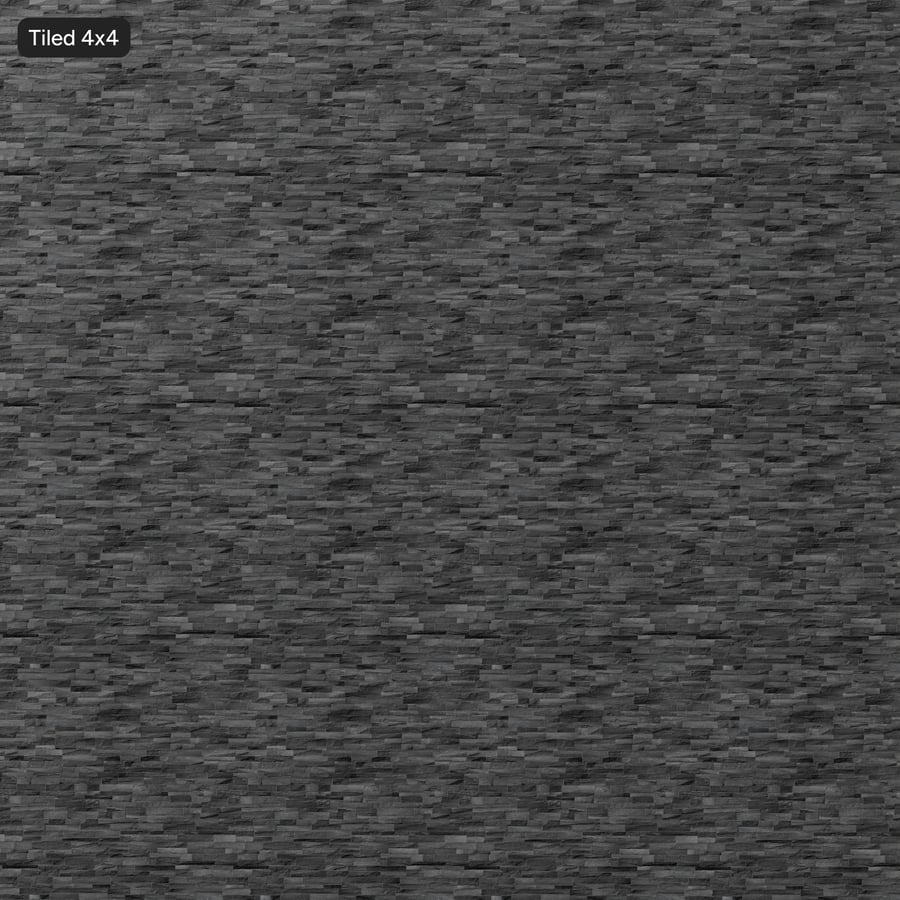 Smooth Coal Canyon Ledger Stone Wall Texture