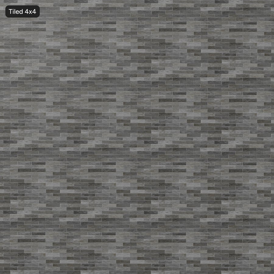 Rechteckige Offset-Keramik mit matter Textur, Mocha Grey