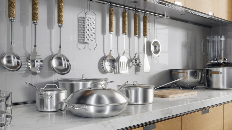Edelstahl Töpfe &amp; Pfannen Kochgeschirr Set Modelle