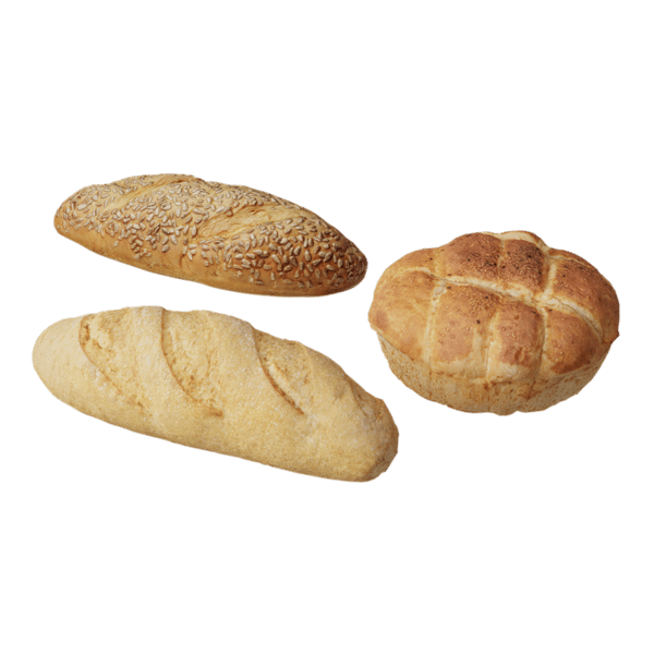 什锦面包食品模型