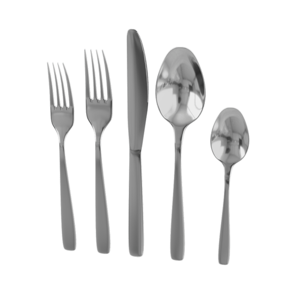 Edelstahl Gabeln, Messer &amp; Löffel Besteckset Modelle
