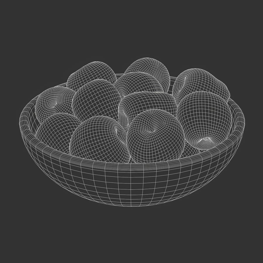 リンゴの盛り合わせ フルーツボウル フードモデル
