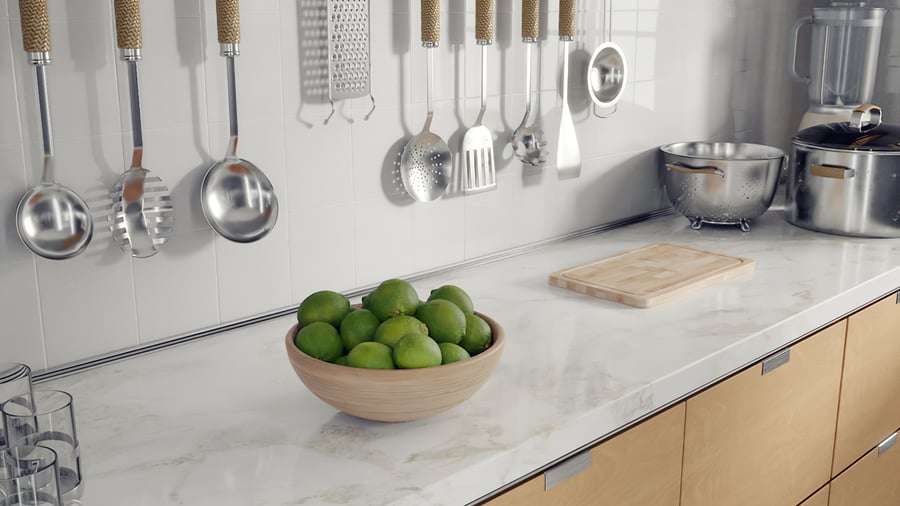 Limes Fruit Bowl Lebensmittel Modell