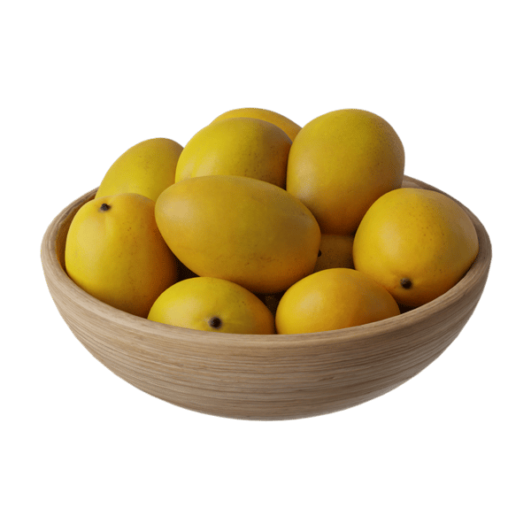 Mangos Fruit Bowl Lebensmittel Modell