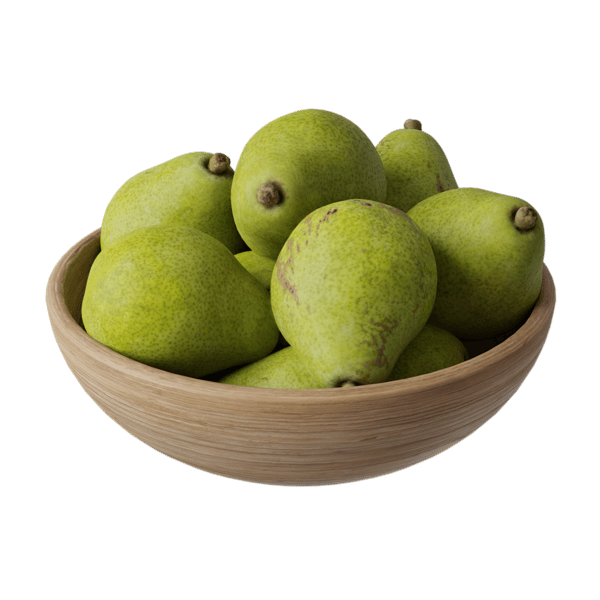 Birnen Fruit Bowl Lebensmittel Modell