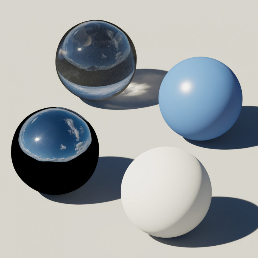 Nuvole a bassa luminosità Giorno Cielo all'aperto HDRI