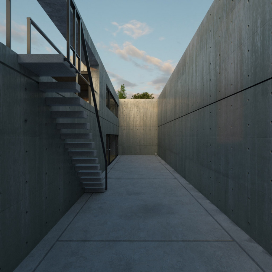 Светлое низкое облако Горизонт Закат Открытый небо HDRI, оранжевый