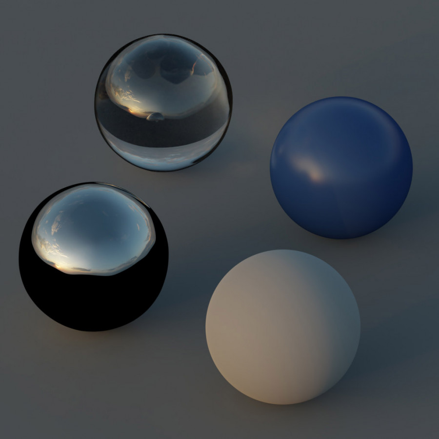 Светлое низкое облако Горизонт Закат Открытый небо HDRI, оранжевый
