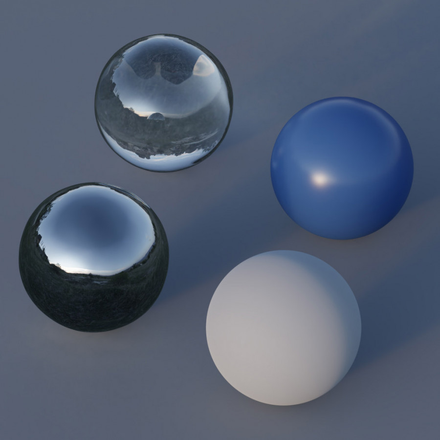 Bezchmurny zmierzch Kapadocja Niebo w plenerze HDRI