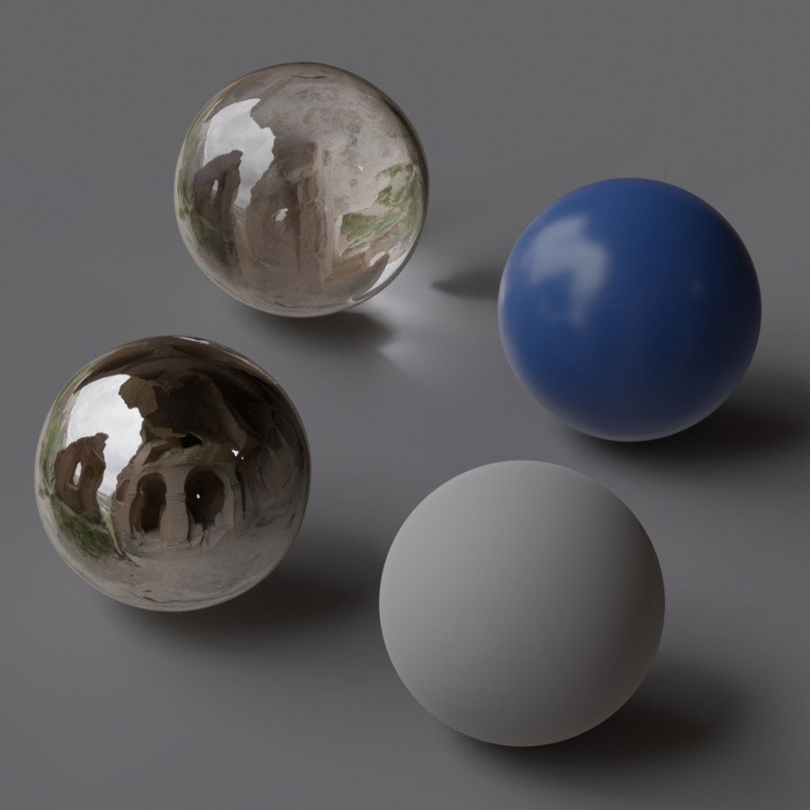 그늘진 흐린 오후 카파도키아 유적지 야외 하늘 HDRI