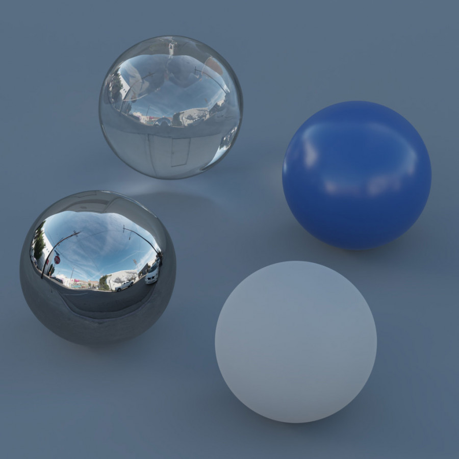 Ясный полдень Город тротуар Открытый небо HDRI