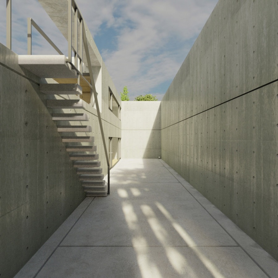 霞んだ高い雲 午後のフィールド 屋外の空 HDRI