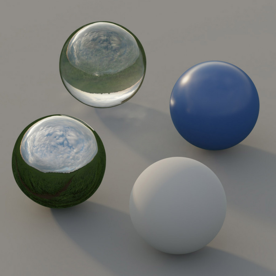 雲散る夕焼け畑 屋外の空 HDRI