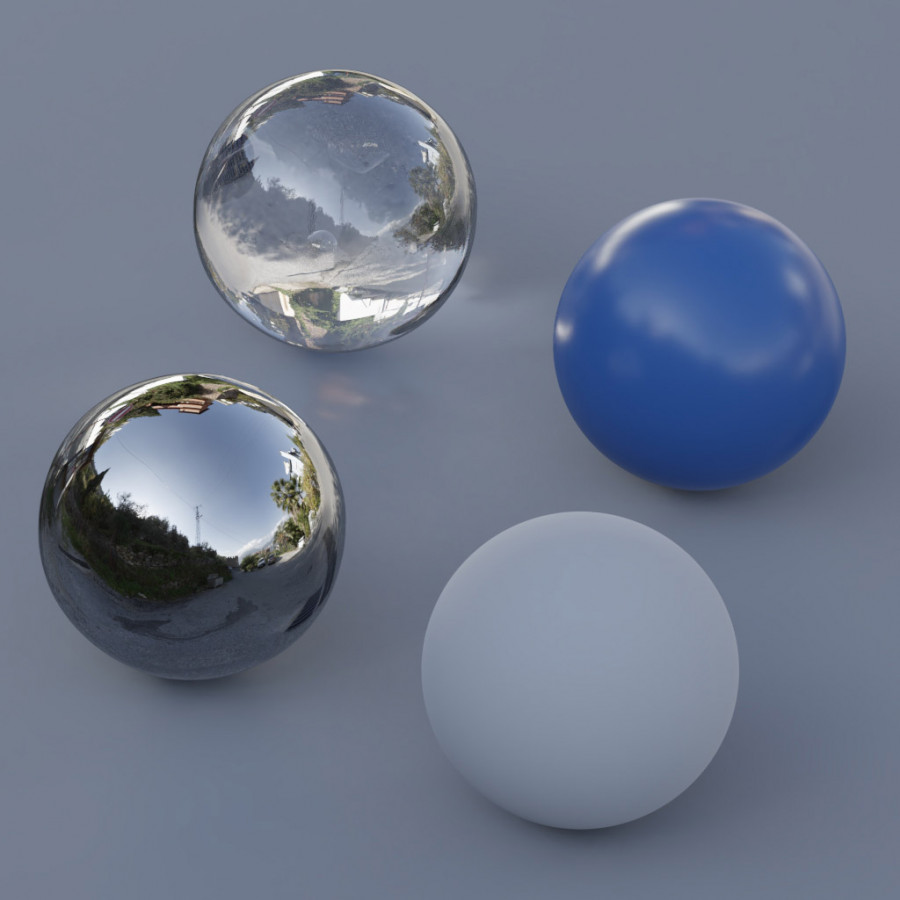 맑은 오후 주택가 도로 야외 하늘 HDRI