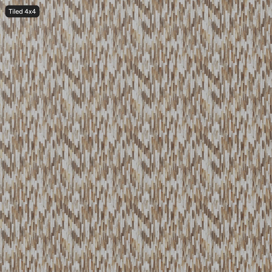 Rectangular Offset Ceramic Matte Tile Texture, Light Brown