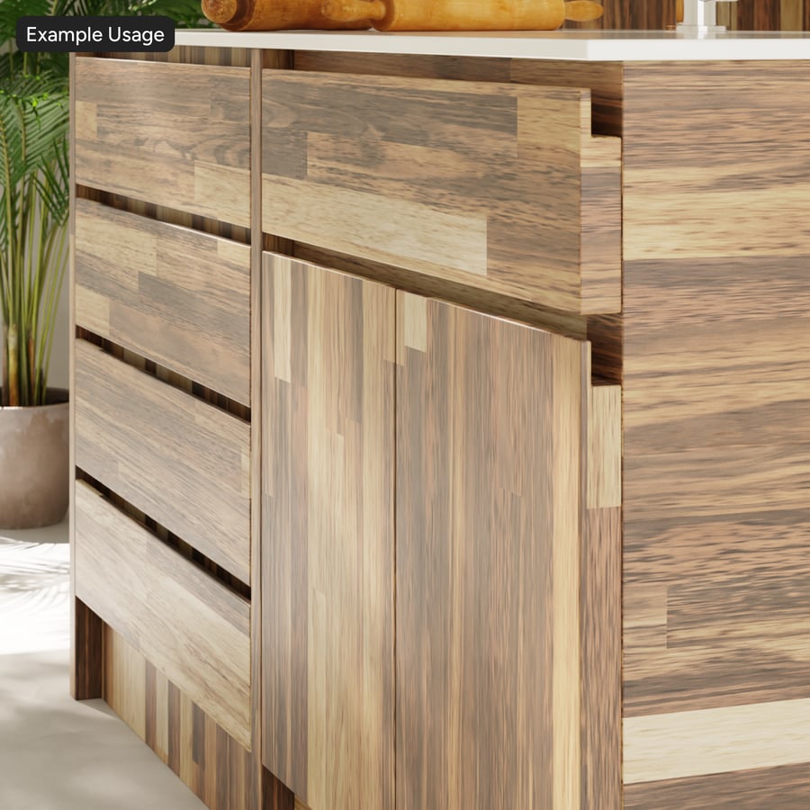 Eiken Houten Karton Structuur, Warm Bruin
