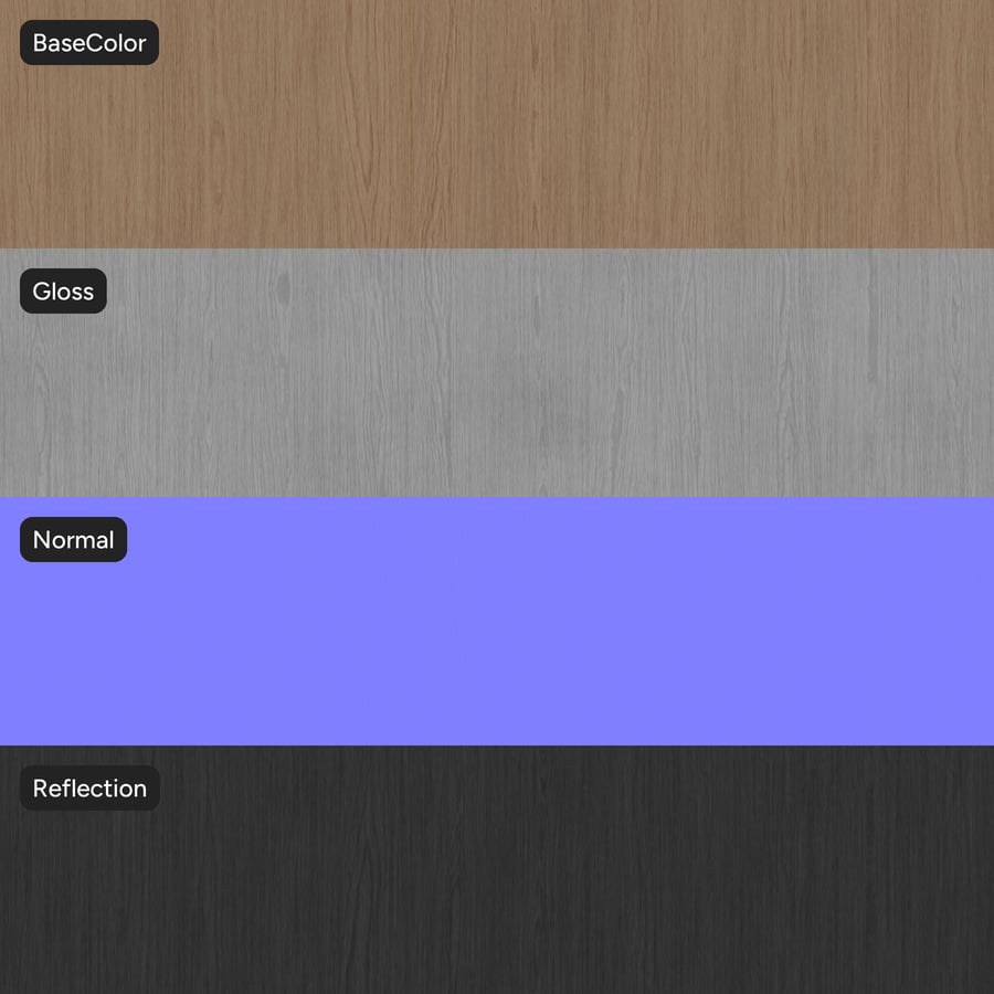 Slip Match Walnut Wood Veneer Texture, Light