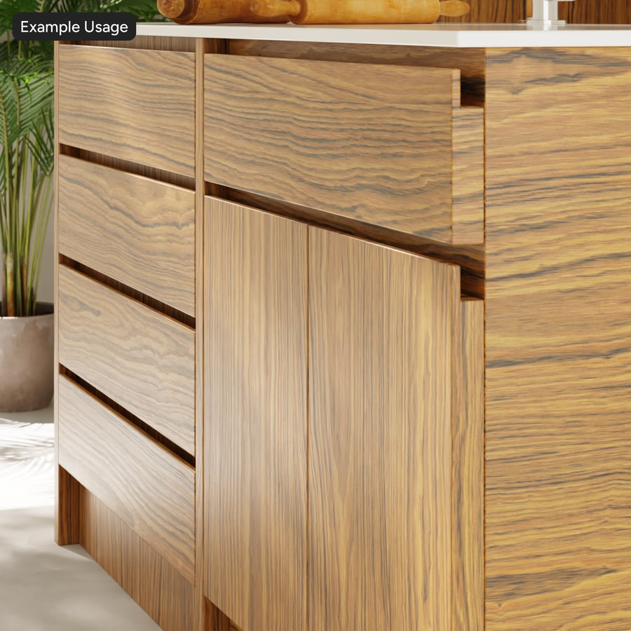 Tekstur Veneer Kayu Maple Acak, Cokelat Muda