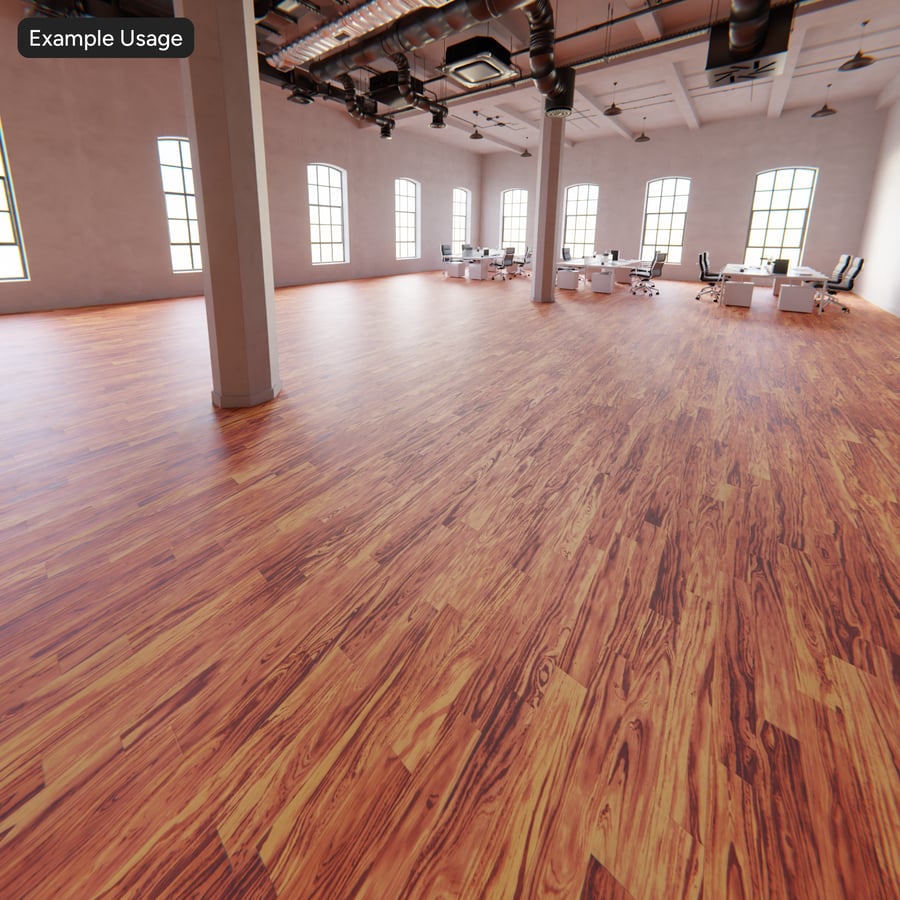 Tekstur Papan Kayu Harimau Brasil, Oranye Merah