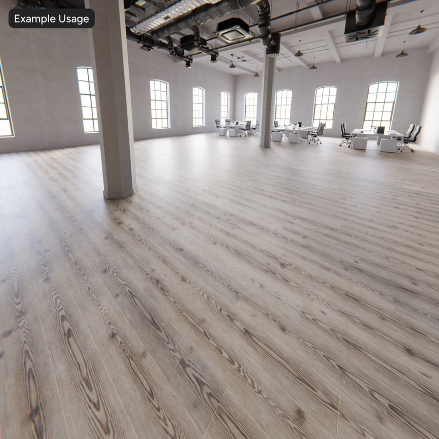 Dikke vieze essenhouten plankstructuur, wit