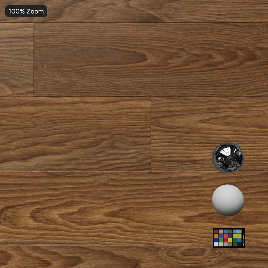 Thick Walnut Wood Board Texture, Brown