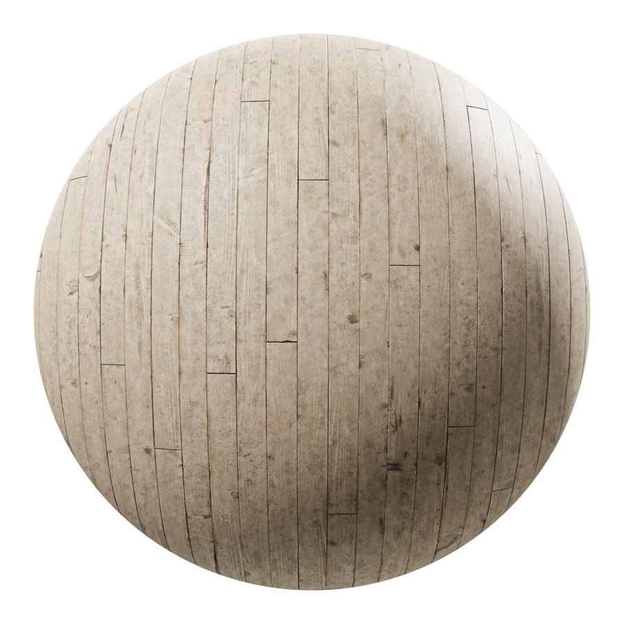 Worn Oak Wood Board Texture, Sun Bleached