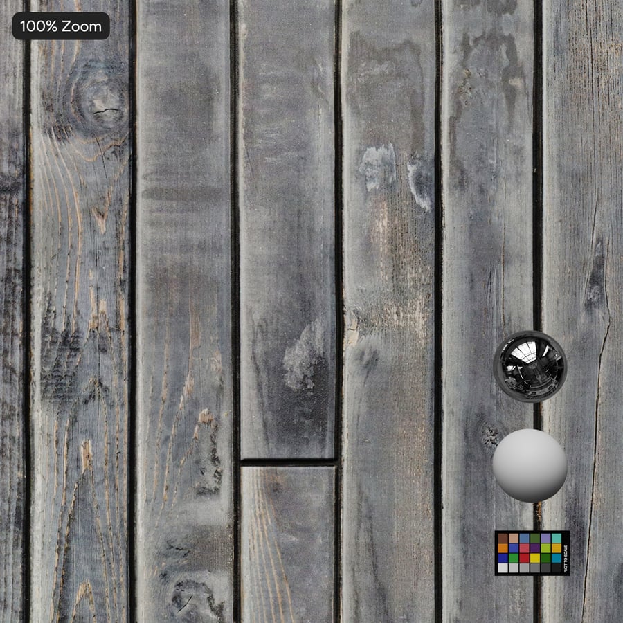 Worn Oak Wood Board Texture, Whitewash