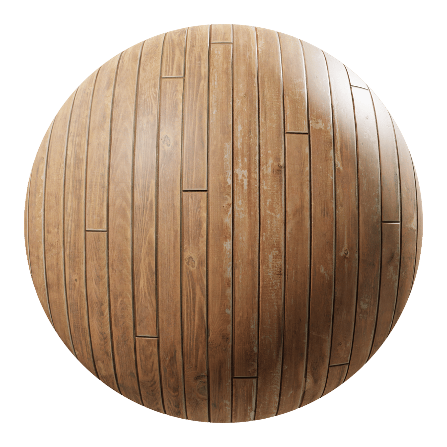 Worn Oak Wood Board Texture