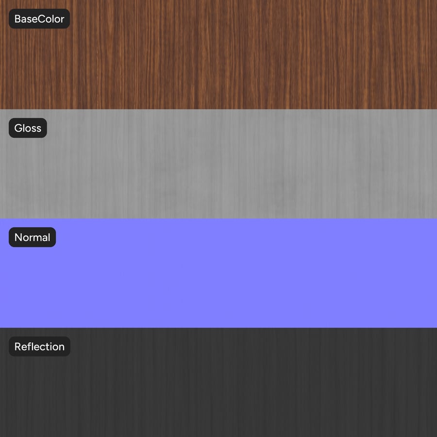Slip Match African Mahogany Wood Veneer Texture