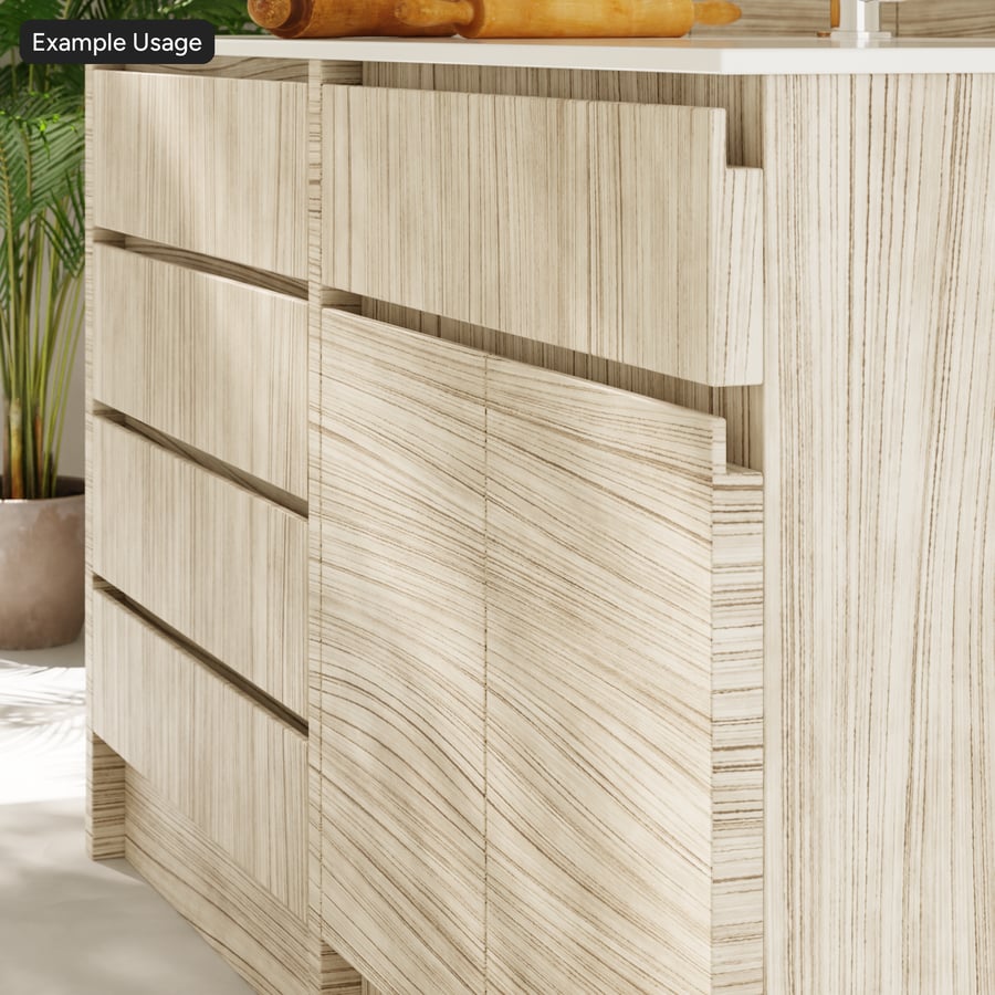 Melamina Slip Match Textura Chapa de Madera, Gris