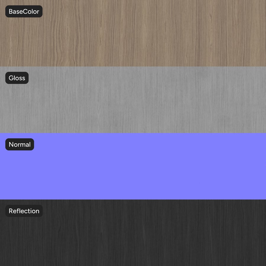 Okleina drewnopodobna Slip Match Oak, tekstura Creme White
