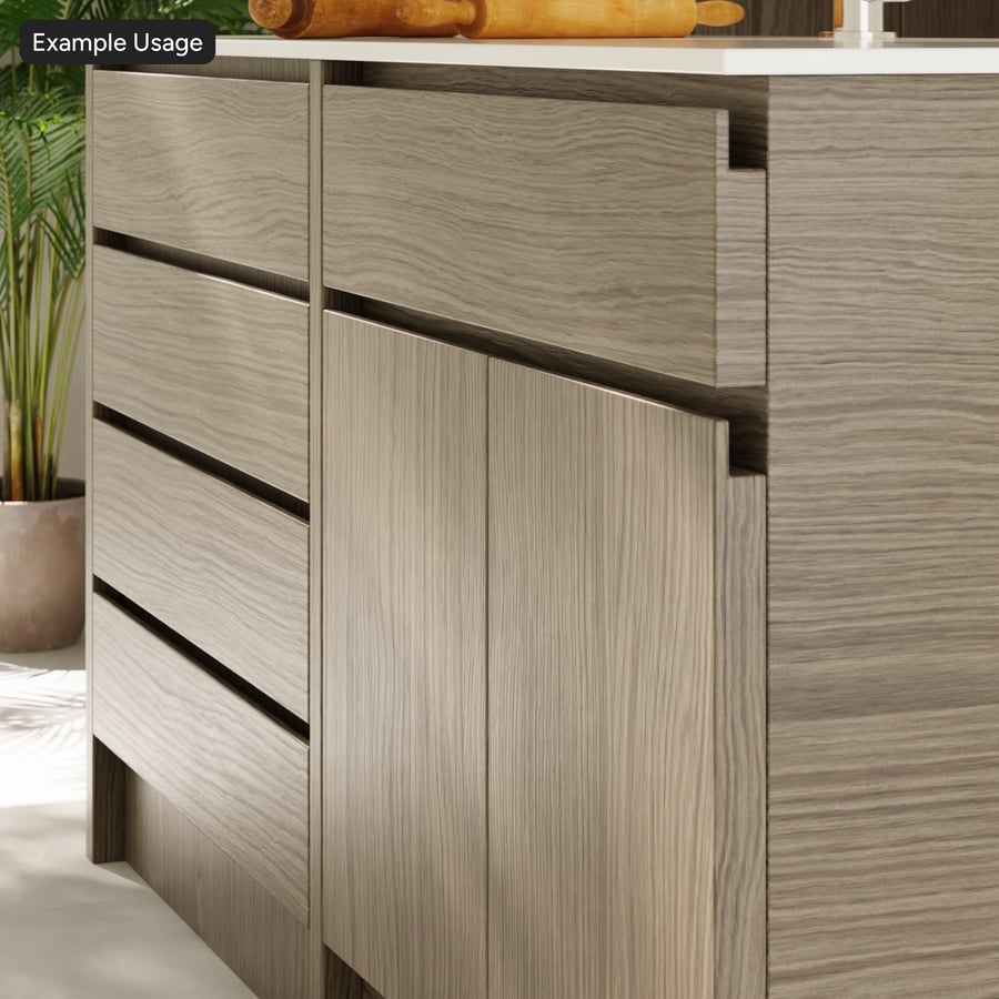 Slip Match Oak Wood Veneer Texture, Ashen Thorn